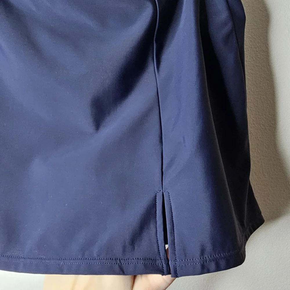 Upstream Navy Blue Swim Skirt with Brief Sz 14 - Picture 3 of 13